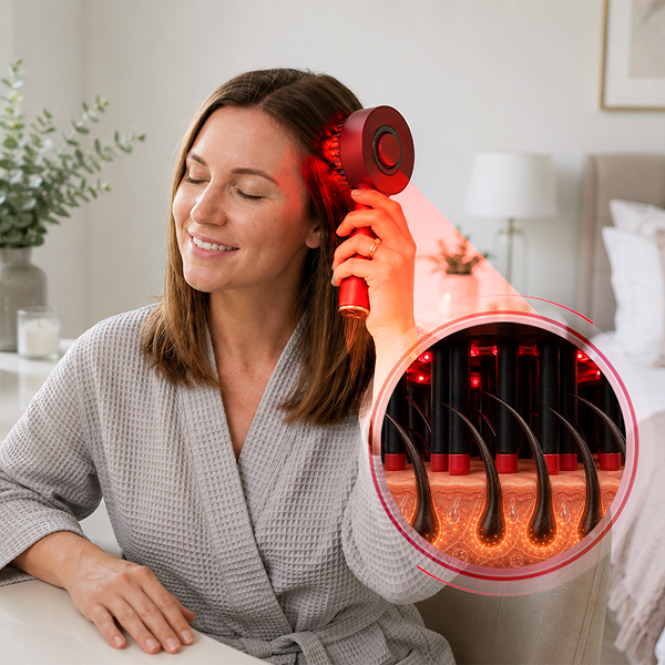 ROVAY Red Light Hair Brush