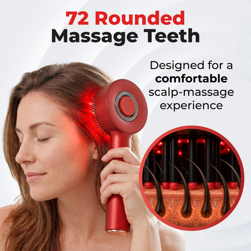 ROVAY Red Light Hair Brush